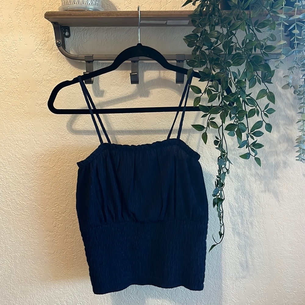 Express navy blue tank top